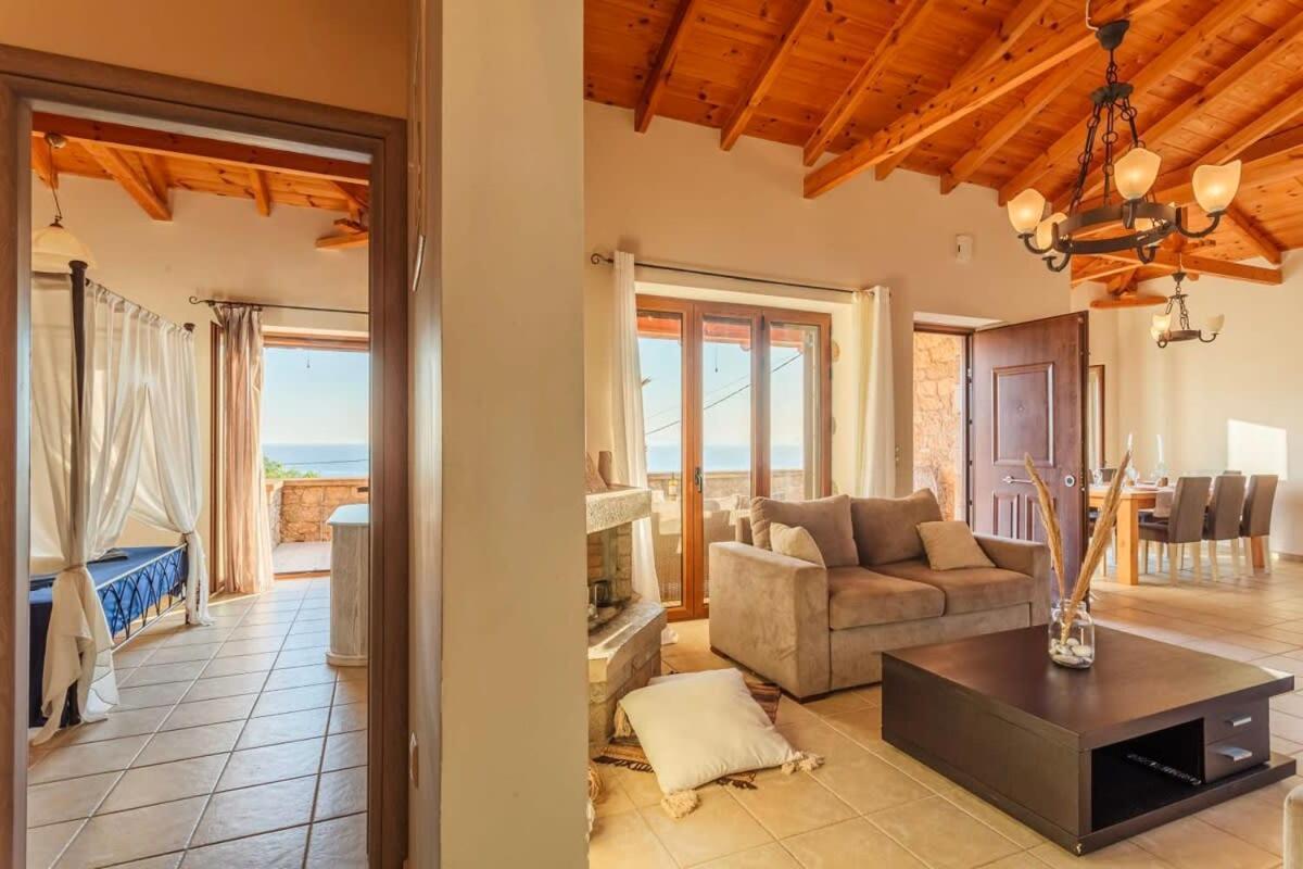 Mani Panoramic Seaviews - Luxury Summer Haven Levktron Exterior photo